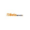 Beta Evox Slotted Screwdriver, Chrome-plated, Black Tips, 5.5mm Tip, OAL 150mm 012011042